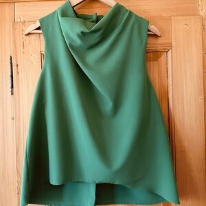 LAST CHANCE UNTIL 12/20/24 - ZARA green sleeveless top
